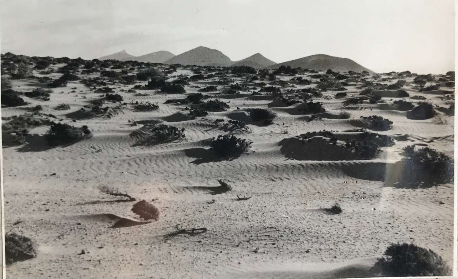 El Jable 10 km de dunas que incomunicaban Jandia